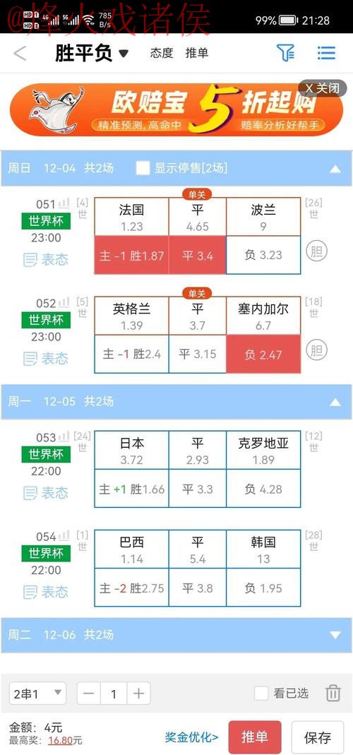 世界杯盘口哪个好全站
